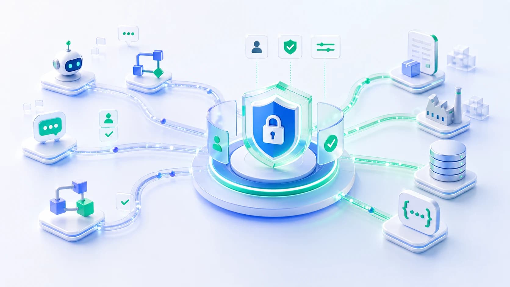 AI agent access control for ERP APIs and manufacturing workflows