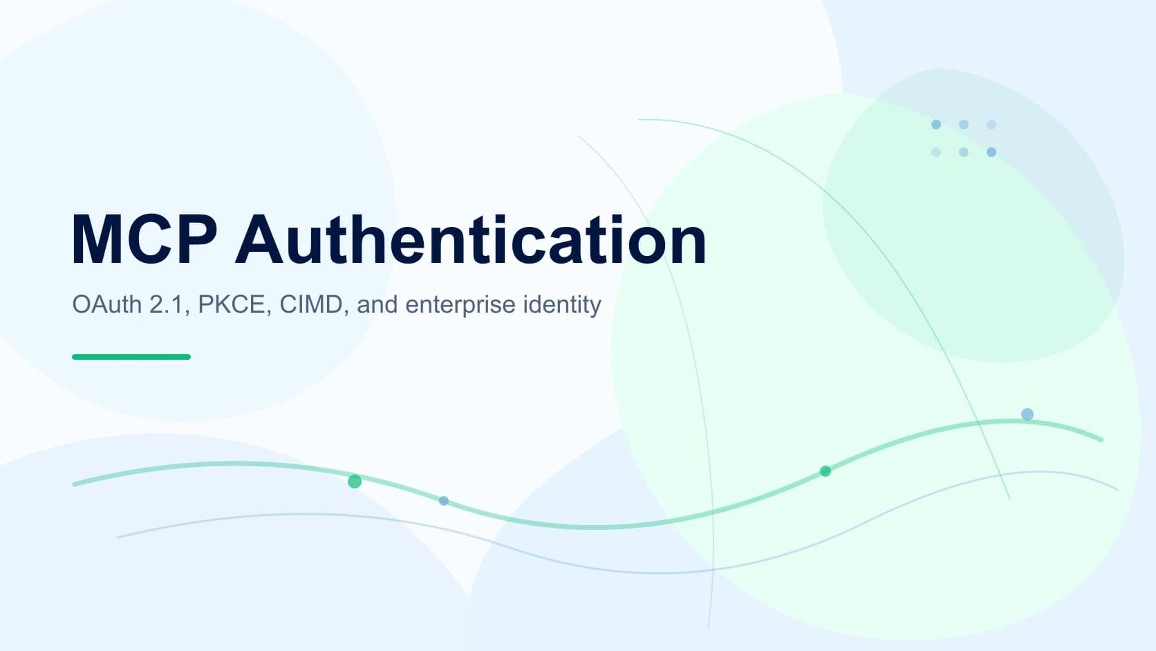 MCP client authenticating to an MCP server through OAuth 2.1 authorization flow