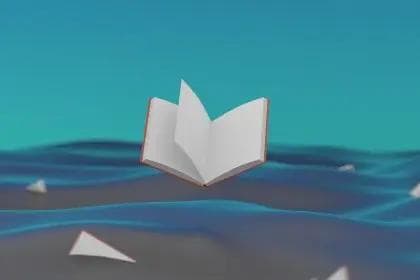 Books in a library
